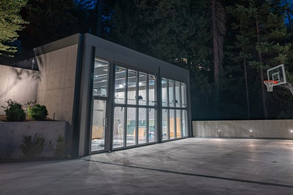 Vancouver home garage with bi-fold doors